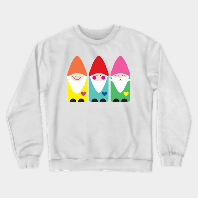 The BFF Garden Gnomes I Crewneck Sweatshirt by littleoddforest